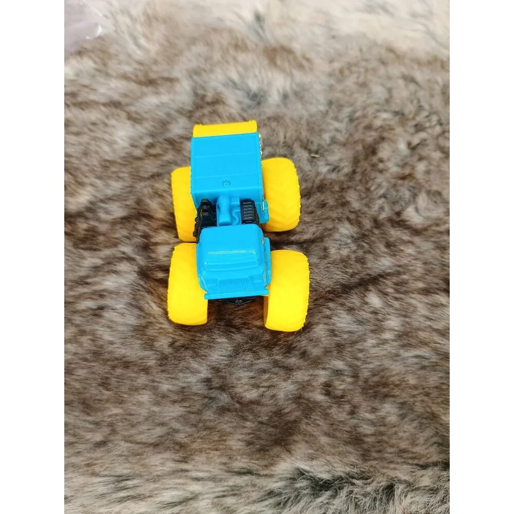 Monster Truck Toy With Yellow Tires & Blue Body‎ For Kids